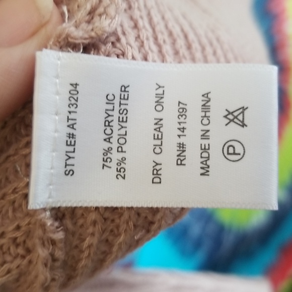 ASTR The Label Pink Wrap Front Sweater Sz XL - Picture 7 of 7